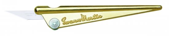 Craft Tool Brass Handle Carded Swann Morton Product No 9250