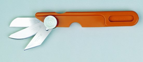 Unitool Handle Set carded Swann Morton Product No 1337