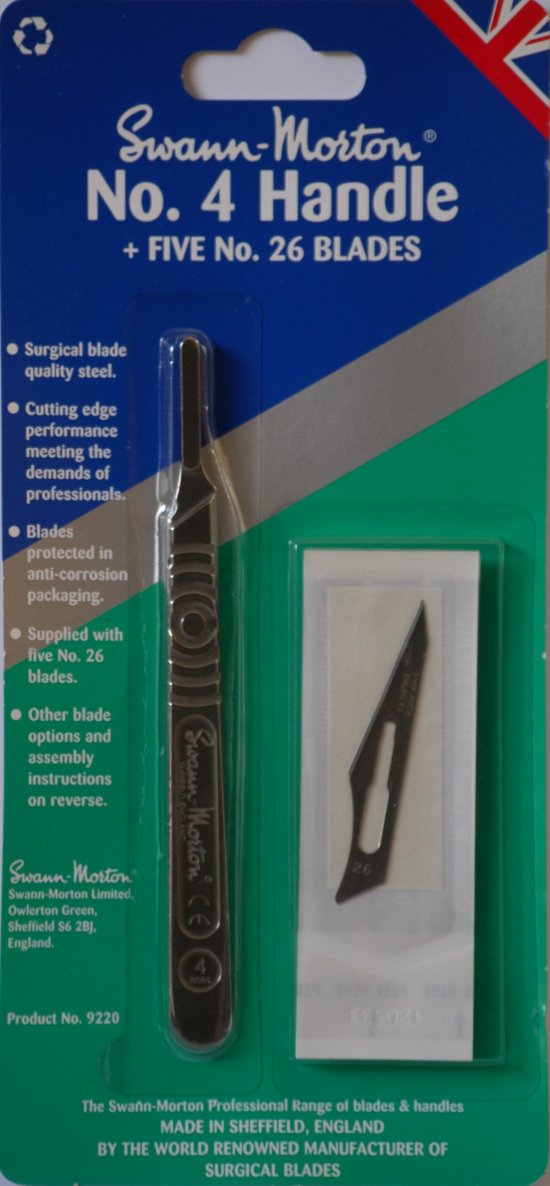 Swann Morton No4 Handle Set 9220