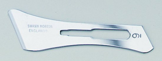 No 9 Sterile Carbon Steel Scalpel Blade Swann Morton Product No 0217
