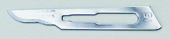 No 15 Sterile Carbon Steel Scalpel Blade Swann Morton Product No 0205