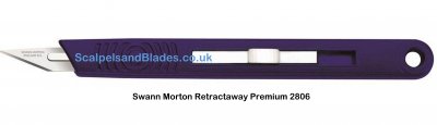 Retractaway Premium Knife Swann Morton Product No 2806 9206 *