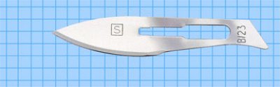 Sabre B/23 Non Sterile Carbon Steel Scalpel Blade Swann Morton Product No 0190 *