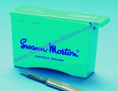 Box of 10 Blade Remover Units Swann Morton 5525