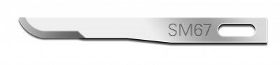 Fine SM67 Sterile Stainless Steel Blade Swann Morton Product No 5907
