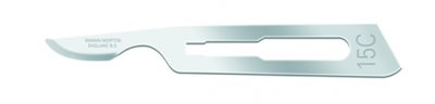 No 15C Sterile Carbon Steel Scalpel Blade Swann Morton Product No 0221