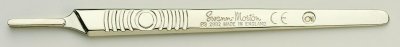 No 9 Stainless Steel Scalpel Handle Swann Morton Product No 0909