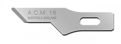 Swann Morton ACM No 16 Blade. 5 Blades carded Product No 9136 CLR *