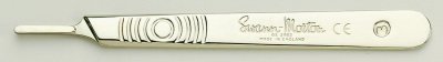 No 3L Long Stainless Steel Scalpel Handle Swann Morton Product No 0913